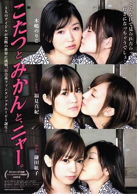 被炉、蜜桔和小猫