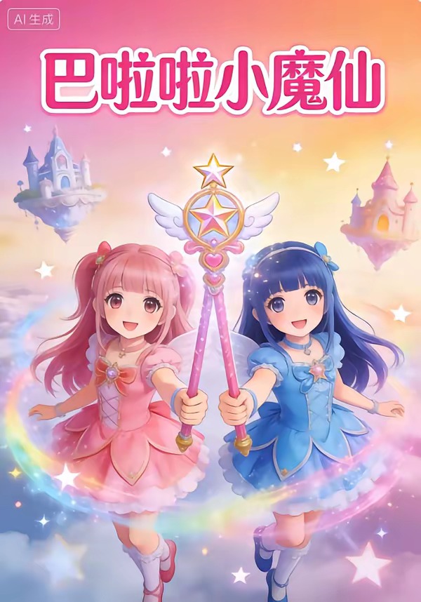 巴啦啦小魔仙。  动漫